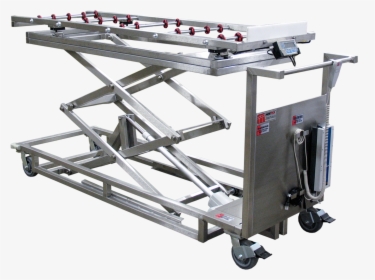 Portable Cadaver Scissor Lift With Rollers   Class - Machine, HD Png Download, Transparent PNG