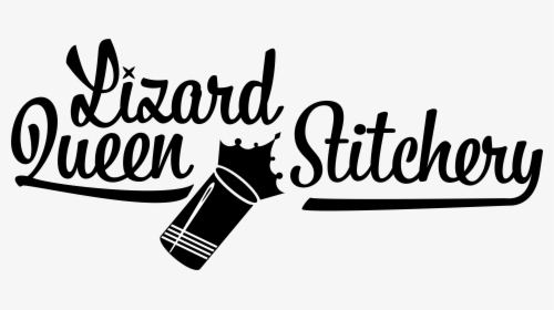 Lizard Queen Stitchery - Calligraphy, HD Png Download, Transparent PNG
