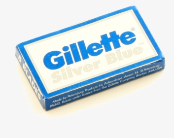 Gillette Silver Blue Blades - Electric Blue, HD Png Download, Transparent PNG