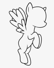My Little Pony Drawing Base, HD Png Download, Transparent PNG