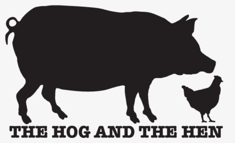 The Hog And The Hen - Pig, HD Png Download, Transparent PNG