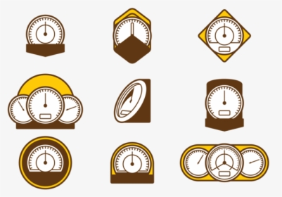 Tachometer Vector Icons, HD Png Download, Transparent PNG