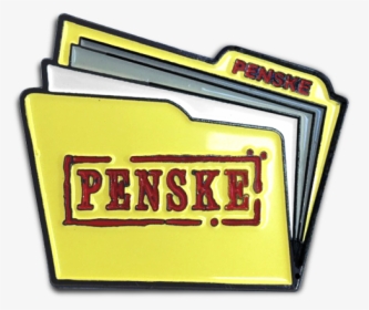 The Penske File Enamel Pin - Label, HD Png Download, Transparent PNG