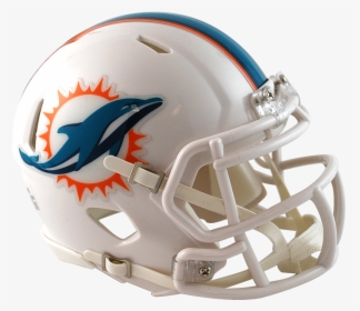 Miami Dolphins Speed Mini Helmet - Nfl Mini Helmets Dolphins, HD Png Download, Transparent PNG