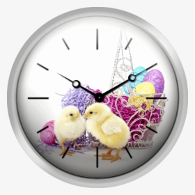 Easter Chicks - Easter Clock, HD Png Download, Transparent PNG