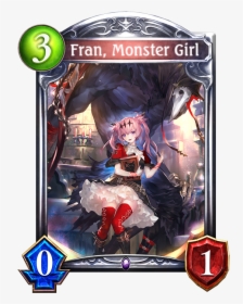 Fran Card - 怪物 の 少女, HD Png Download, Transparent PNG