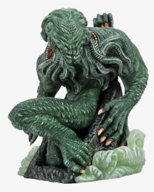 H - P - Lovecraft - Cthulhu 10” Pvc Diorama Statue - Cthulhu Figure, HD Png Download, Transparent PNG