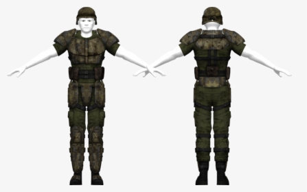 Battlegrinder - Fallout 3 Ranger Armor, HD Png Download, Transparent PNG