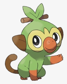 Pokémon 810 Grookey - Grookey Pokemon Sword And Shield Starters, HD Png Download, Transparent PNG