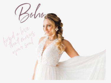 Boho Bride Final - Gown, HD Png Download, Transparent PNG