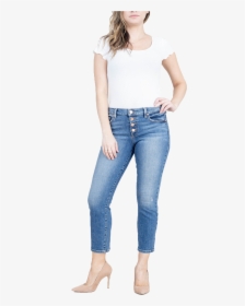 Holly Exposed Button Fly Jeans - Photo Shoot, HD Png Download, Transparent PNG