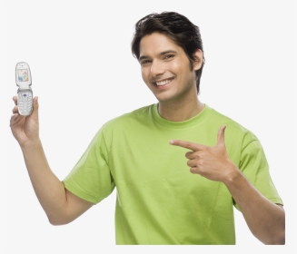 Person On Phone Stock, HD Png Download, Transparent PNG