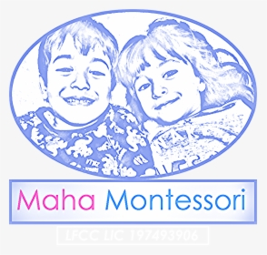 Maha Montessori Logo - Circle, HD Png Download, Transparent PNG