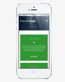 Empathy Logic Mockup Mobile V2 - Smartphone, HD Png Download, Transparent PNG