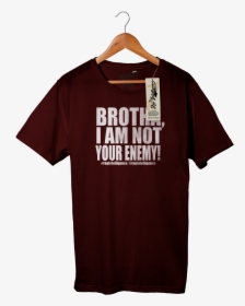 Not Your Enemy In Maroon - Clothes Hanger, HD Png Download, Transparent PNG