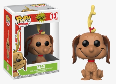 Max The Dog Pop Vinyl Figure - Max Grinch Funko Pop, HD Png Download, Transparent PNG