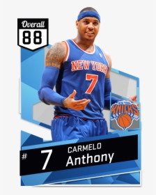 Nba 2k17 Myteam Cards , Png Download - Backgrounds Of Carmelo Anthony, Transparent Png, Transparent PNG