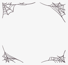 #mq #spiderweb #halloween #border #borders - 萬聖節 蜘蛛 網, HD Png Download, Transparent PNG