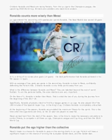 Football Player Cr7 Ronaldo, HD Png Download, Transparent PNG