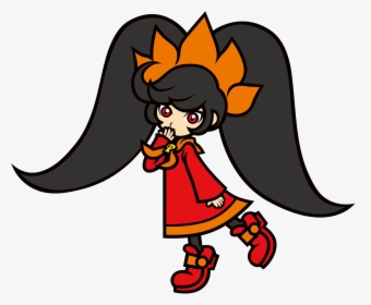 Warioware Ashley Png, Transparent Png, Transparent PNG