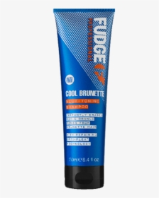 Fudge Cool Brunette Blue Toning Shampoo - Fudge Clean Blonde Violet Toning Shampoo, HD Png Download, Transparent PNG