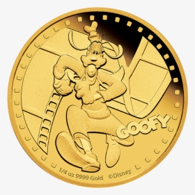 2014 1/4 Oz Gold Coin - Mickey Mouse, HD Png Download, Transparent PNG