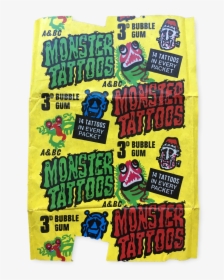 A&bc Monster Tattoos Wrapper, HD Png Download, Transparent PNG