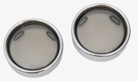 Drag Specialties Pair Chrome Bullet Smoked Trim Ring - Circle, HD Png Download, Transparent PNG