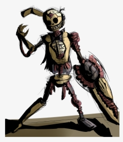 Fnaf Stylized Scraptrap, HD Png Download, Transparent PNG