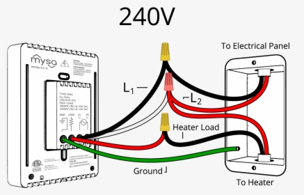 Thermostat High Voltage Wires, HD Png Download, Transparent PNG