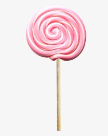 Transparent Lollipop Pink - Pink Lollipop Png, Png Download, Transparent PNG