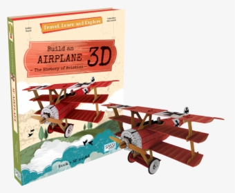 Build An Airplane 3d - Libro Maqueta Avion, HD Png Download, Transparent PNG