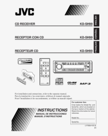 Jvc Kd S890 Manual, HD Png Download, Transparent PNG