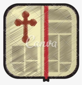 Holy Bible Sketch - Emblem, HD Png Download, Transparent PNG