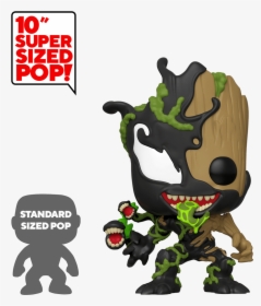 Funko Pop Venomized Groot 10 Inch, HD Png Download, Transparent PNG