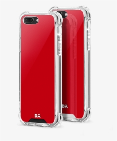 Red Phone With Silver Case, HD Png Download, Transparent PNG