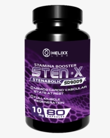 Helixx Labs Stenabolic Sr9009 Sten X - Grape, HD Png Download, Transparent PNG