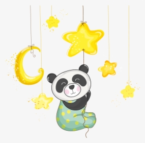 Giant Panda Baby Transprent Png Free - Illustration, Transparent Png, Transparent PNG