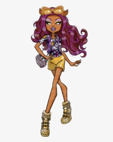 Clawdeen Boo York - Monster High Dolls Draculaura And Clawd Wolf, HD Png Download, Transparent PNG