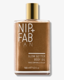 Glow Getter Body Oil - Nip Fab Tan Glow Getter Body Oil, HD Png Download, Transparent PNG