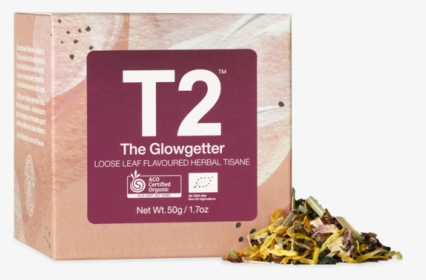 The Glowgetter Loose Leaf Feature Cube - T2 Chamomile Tea Bags, HD Png Download, Transparent PNG