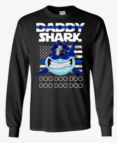 Daddy Shark Firefighter T Shirt, HD Png Download, Transparent PNG