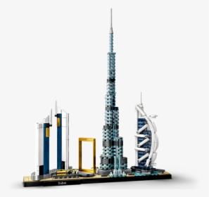 21052 Dubai - Lego Architecture Dubai Skyline, HD Png Download, Transparent PNG