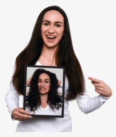Curly Hair Portrait - Paulien Van Deutekom, HD Png Download, Transparent PNG