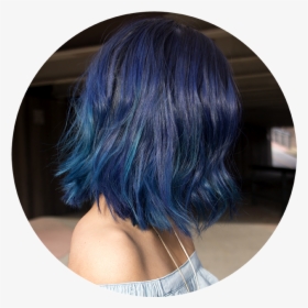 Asian Hair Color - Blue Hair Color Melt, HD Png Download, Transparent PNG