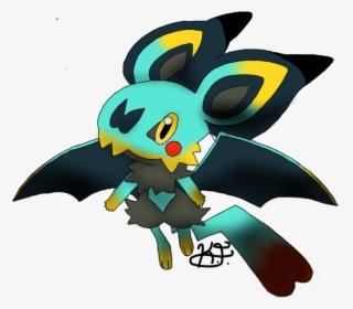 Pokémon Fusion Picachu And Noibat - Cartoon, HD Png Download, Transparent PNG