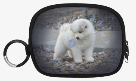 Samoyed Bubbles Coin Purse - Handbag, HD Png Download, Transparent PNG