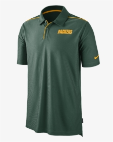 Green Bay Packers Green Team Issue Polo-0 - New Orleans Saints Nike Polo Sideline, HD Png Download, Transparent PNG