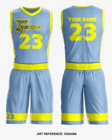 Billings Swoosh Basketball Uniform - Vest, HD Png Download, Transparent PNG