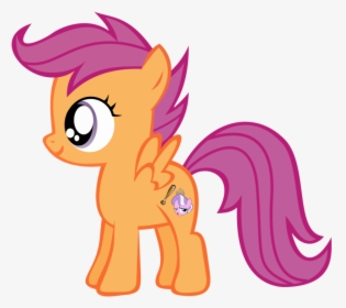 Mlp Scootaloo Color Guide, HD Png Download, Transparent PNG
